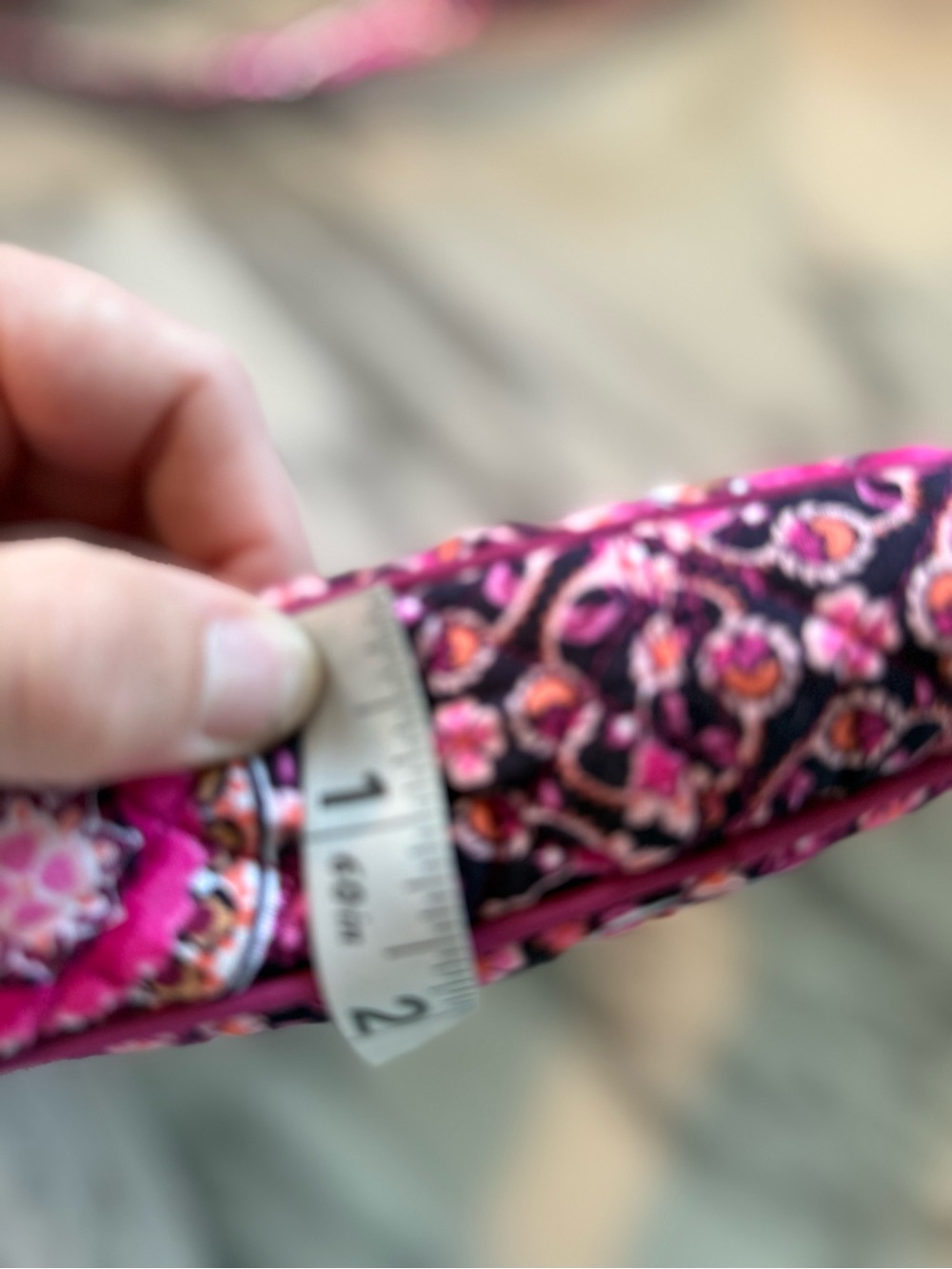 Vera Bradley Crossbody Floral Pink - Picture 12 of 12